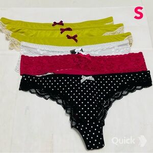 S - New 6 pieces Next Assorted Thongs # 2